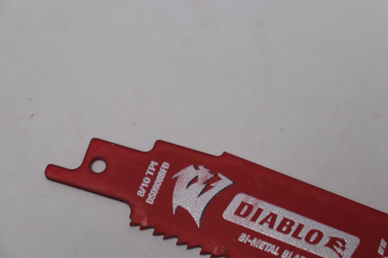 (10-Pk) Diablo Demon Demolition Reciprocating Saw Blades Steel