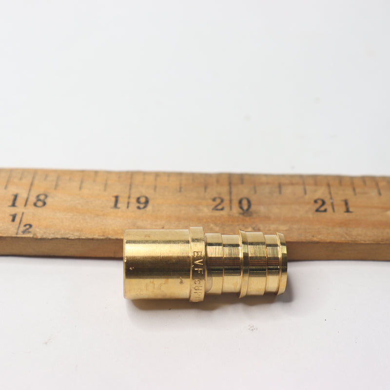 Everflow Adapter Sweat Copper Fitting Lead Free Brass 1/2" Expansion PEX x 1/2"