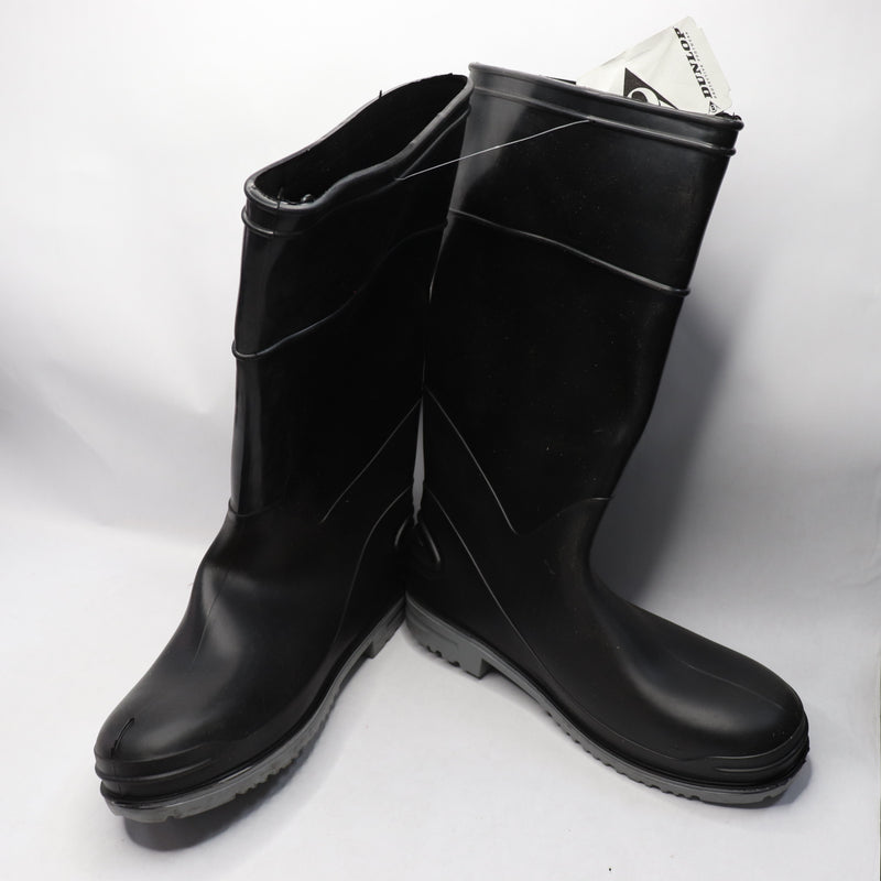 Dunlop Chemical-Resistant Boots Polyblend Upper Black 10 16"H