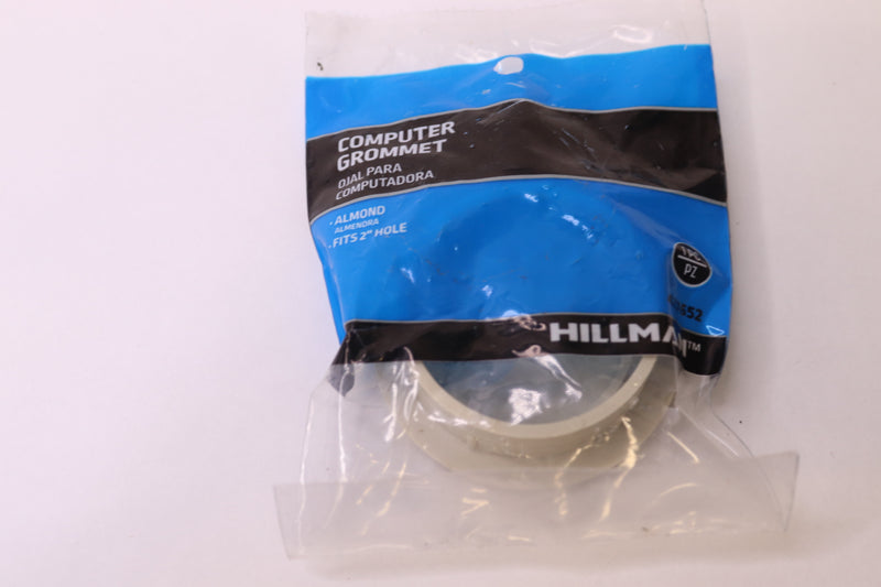 Hillman Plastic Desk Grommet Almond 2" 427652