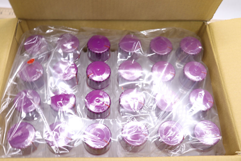 (24-Pk) VWR Square PETG Media Bottles 125 ml. 89132-062