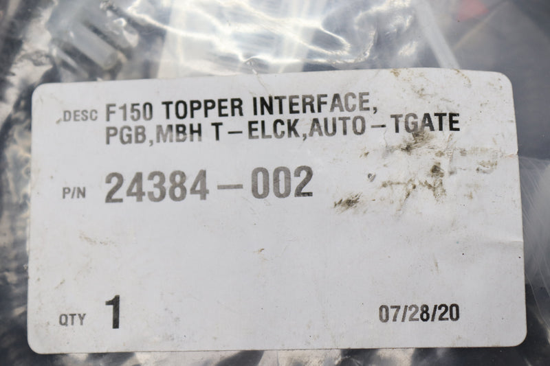 F150 Topper Interface PGB, MBH T-ELCK Auto-Tgate Wiring 24384-002