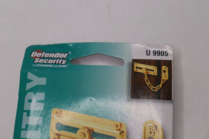 Prime Line Chain Door Guard Steel/Brass 4-5/8" Chain U 9905