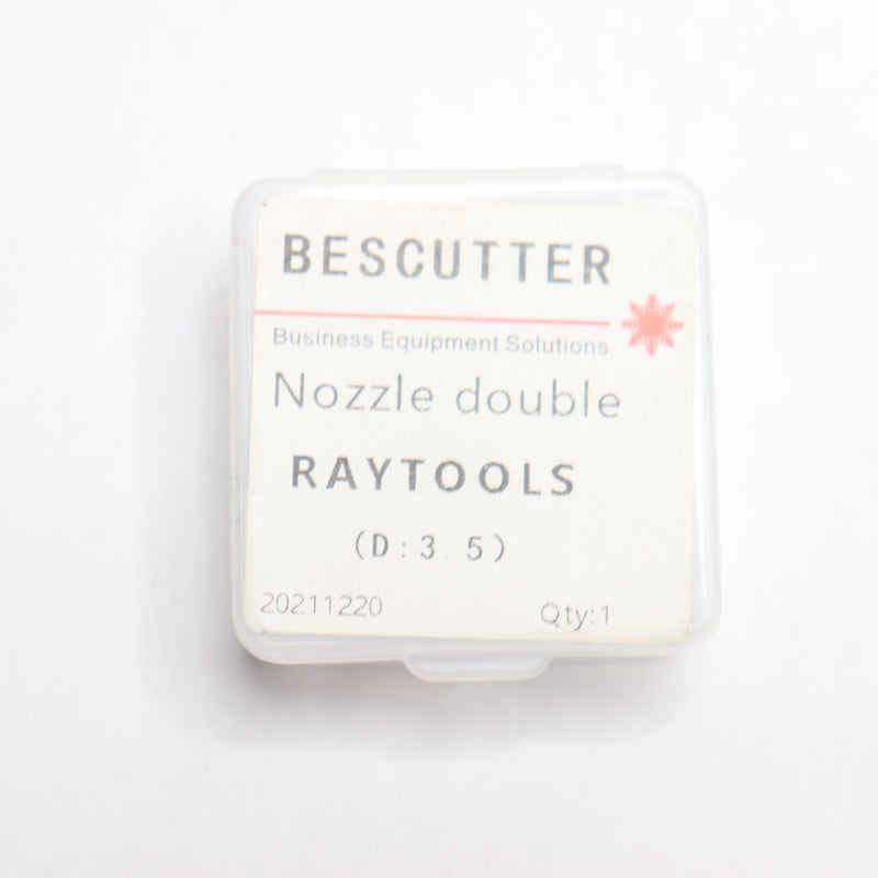 Bescutter Raytools Double Nozzle Chrome Plated 3.5mm
