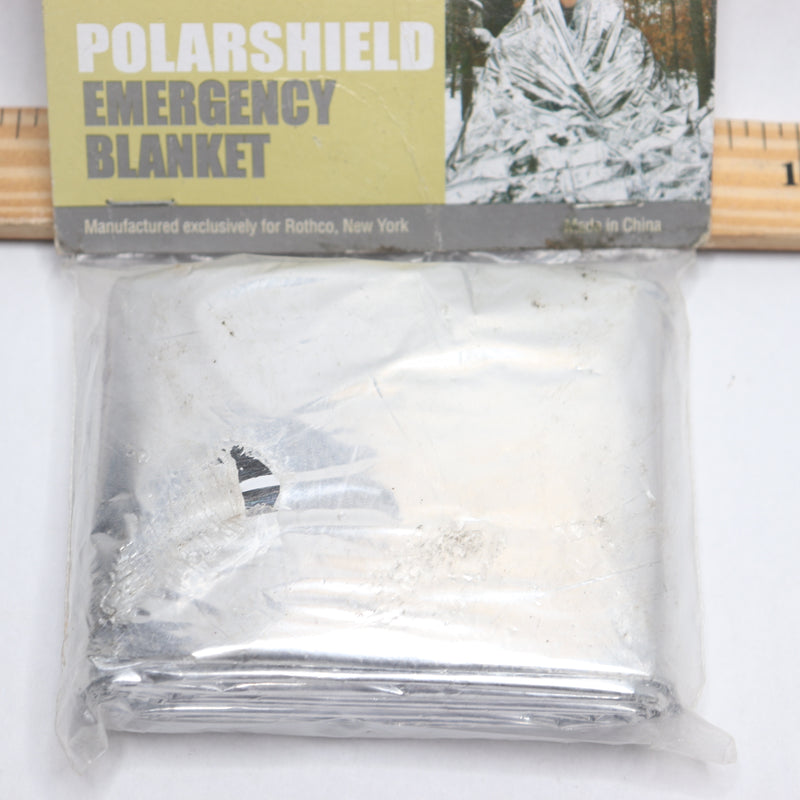 Rothco Polarshield Survival Blanket Silver 84" X 53" 1032