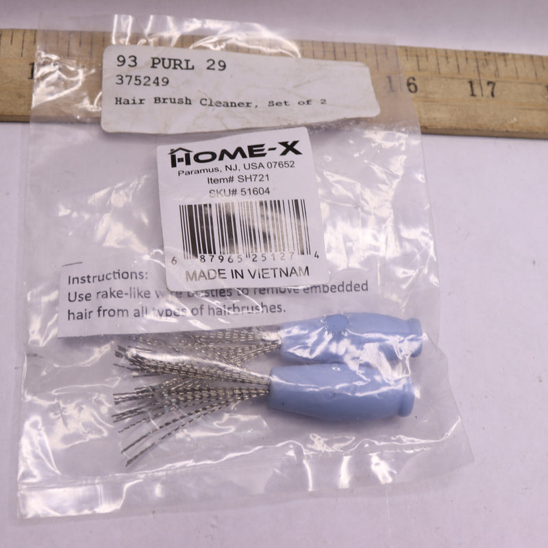 (2-Pk) Home-X Mini Hair Dirt Remover Brush SH721