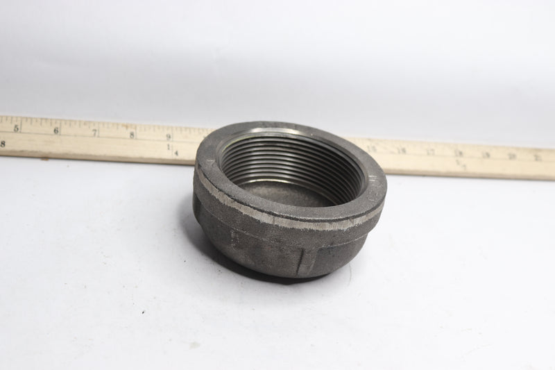 Mueller Round Cap Malleable Iron 250PSI 3" Female NPT 36312