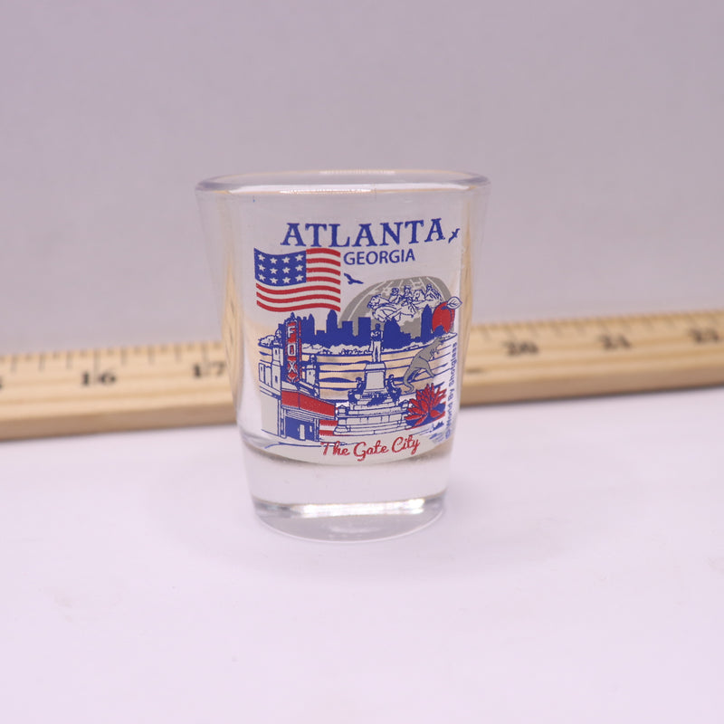 Atlanta Georgia Shot Glass Great American Cities Collection