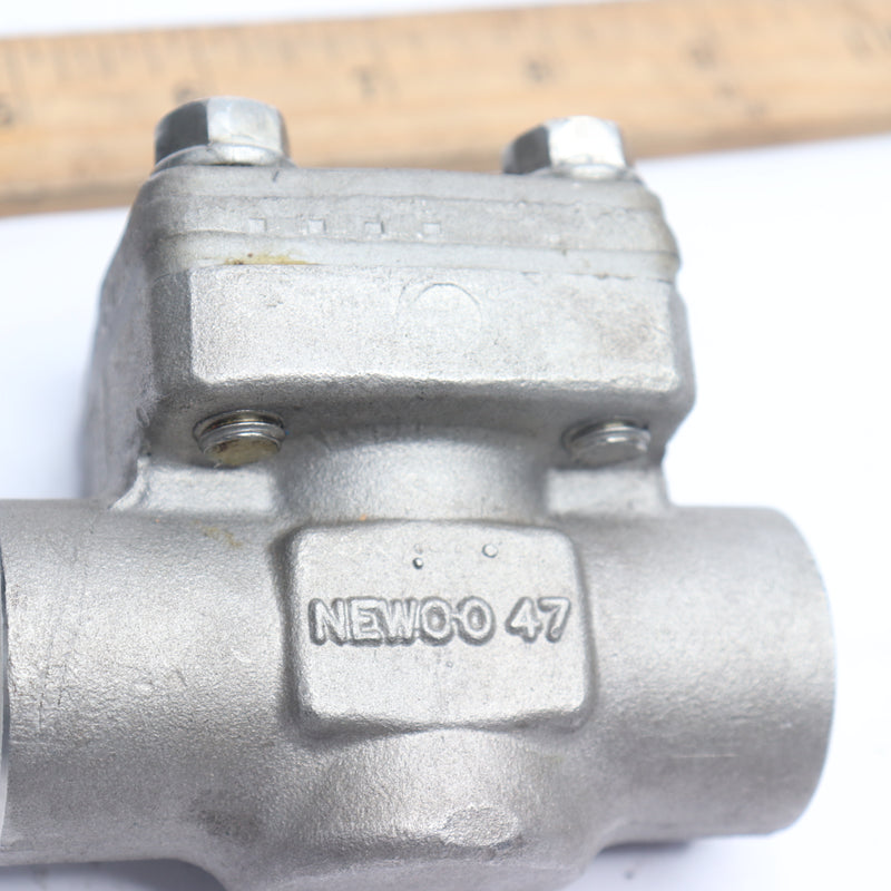 Newco Swing Check Valve Forged Steel Bolted Bonnet 1975 psi