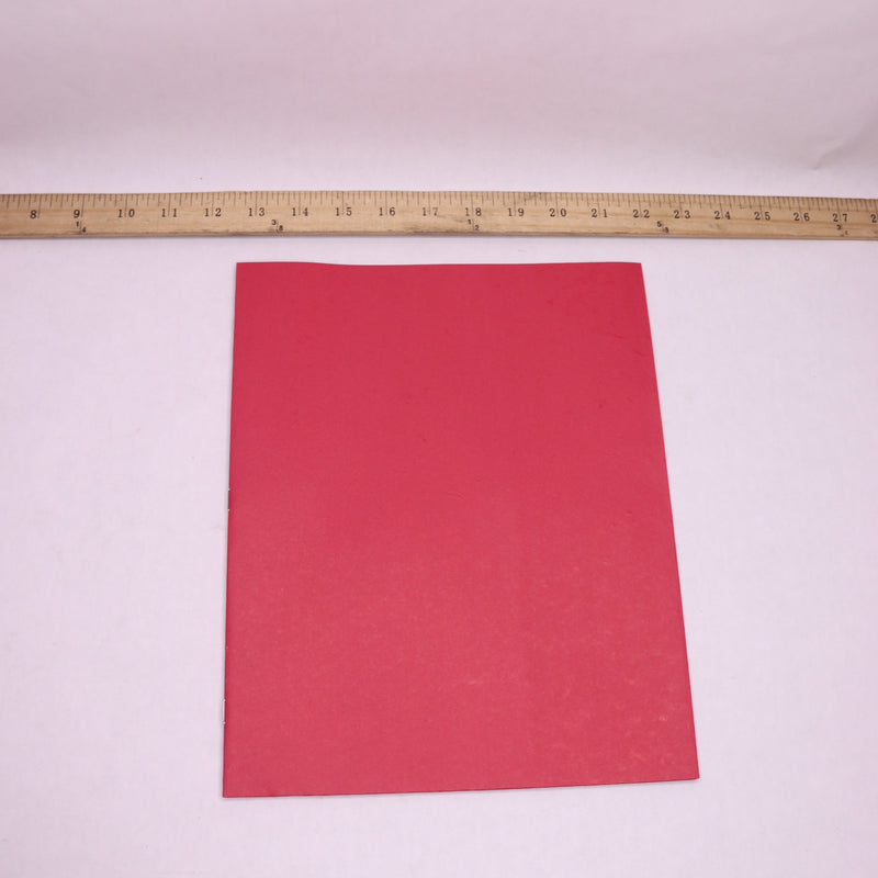 (25-Pk) Business Source Two Pocket Folder w/ Fasteners Red 9-1/2" x 11" 78510