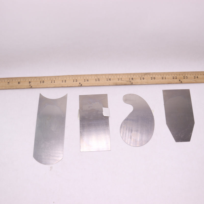 (4-Pk) DEF Manganese Cabinet Scrapers Tool High Strength & Wear Resistant Steel