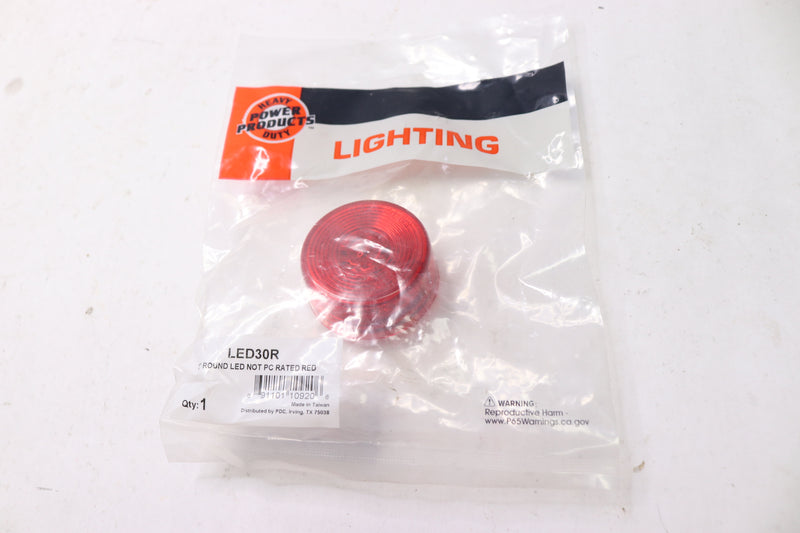 (5-Pk) Power Products Marker Light 1" LED30R