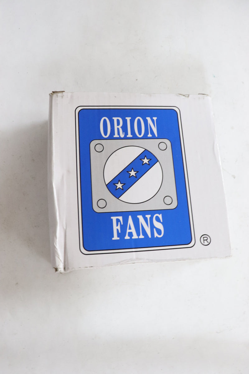 Orion Fans Terminal Cooling Fan 115V 22W Black 120mm x 120mm x 38mm