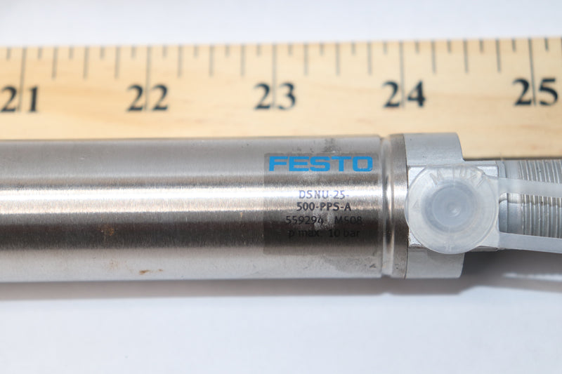 Festo Double Acting Circular Cylinder DSNU-25-500-PPS-A