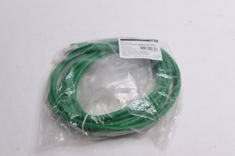 Cables To Go Cat6 Ethernet Cable Snagless Shielded Green 10 ft. 00834