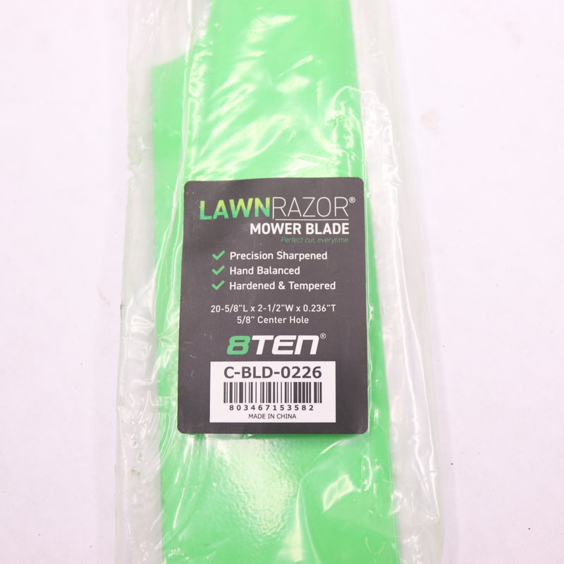 8Ten LawnRazor Blade 20-5/8" x 2-1/2" W x 0.236" Thick C-BLDD-0226