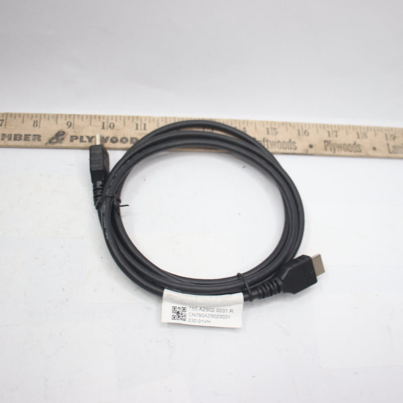 HP HDMI TO HDMI Cable Black 6' 917445-0092230