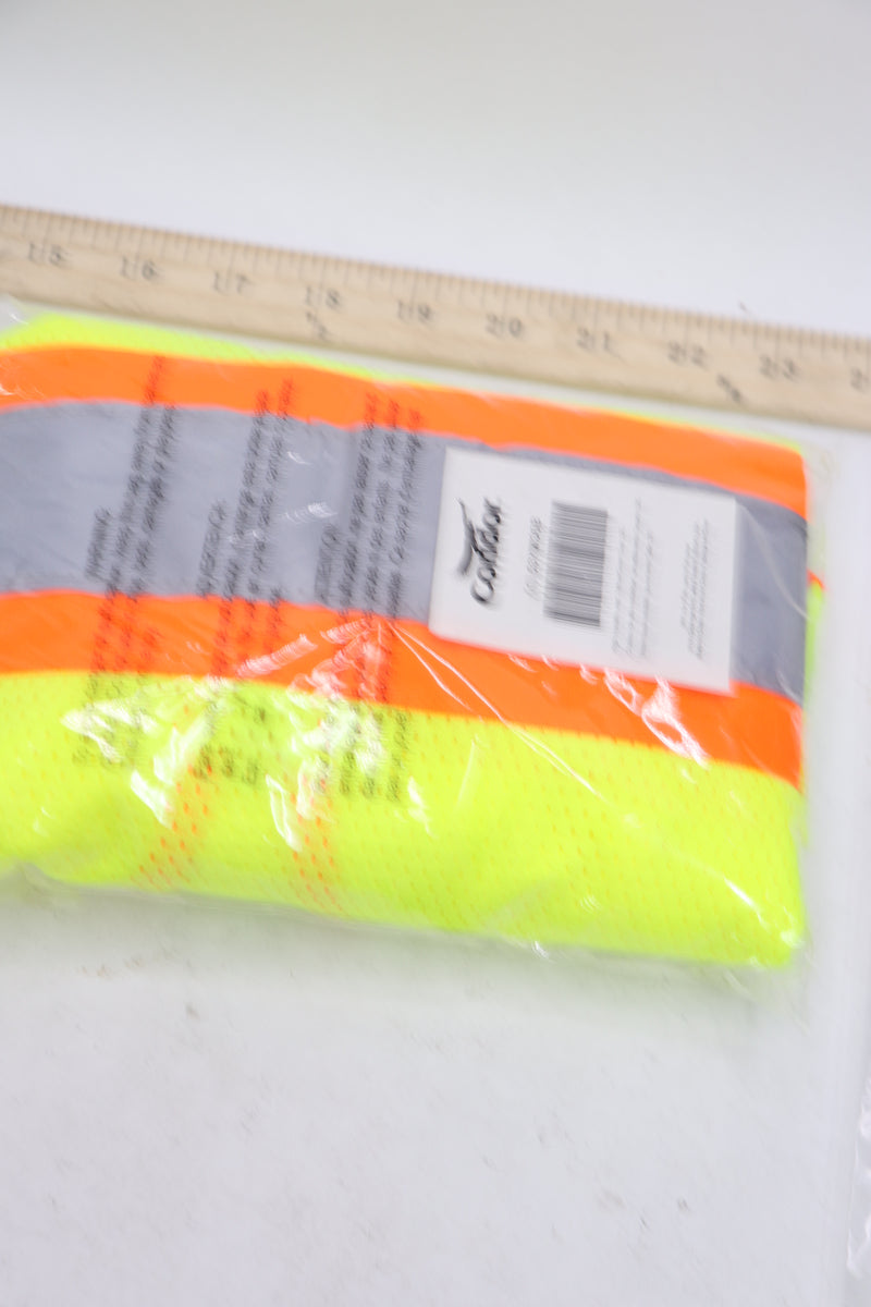 Condor High-Visibility Vest ANSI Class 2 Mesh Polyester Lime 2XL 53YM36B