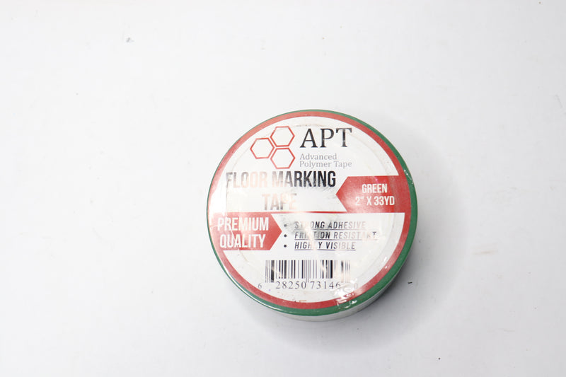 APT Floor Splicing Marking Tape Roll Green 2" x 33Yd
