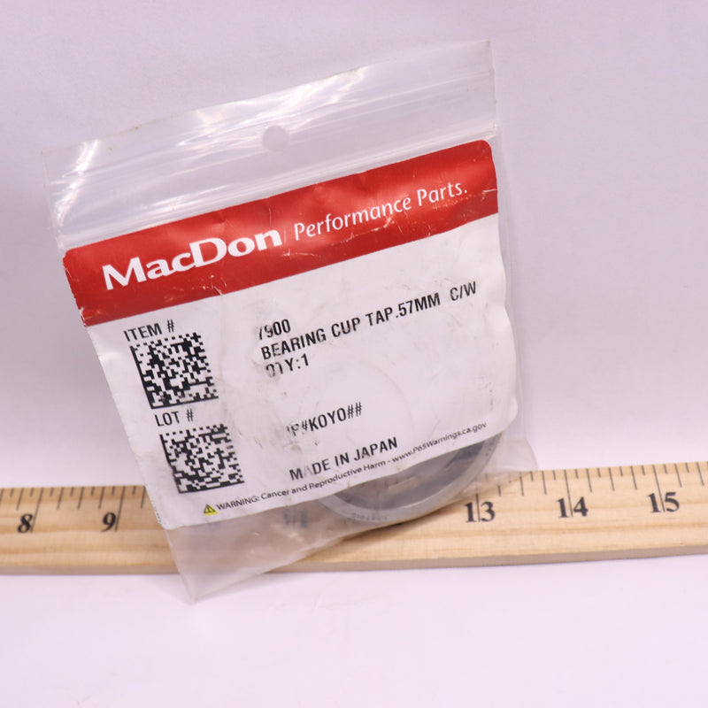 Macdon Bearing Cup Tap .57MM C/W 7900