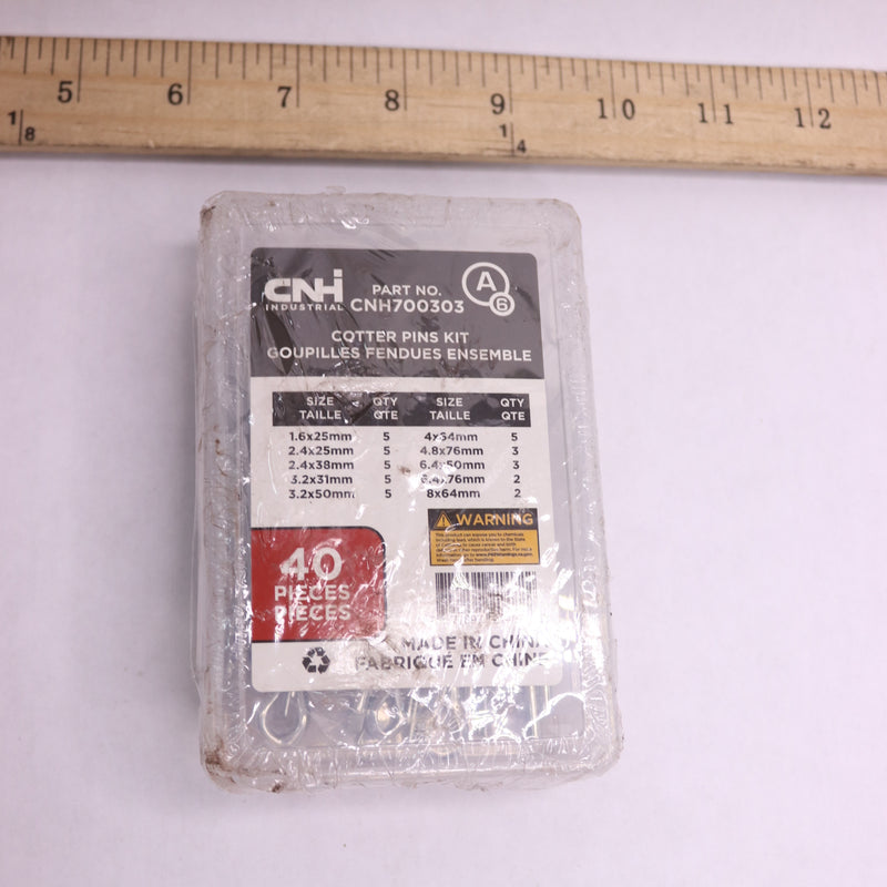 (40-Pk) CNH Cotter Pin Metric Large