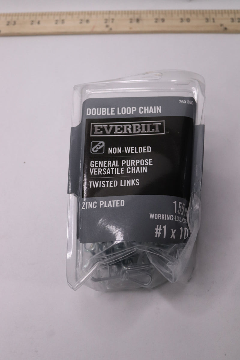 Everbilt Nonwelded Double Loop Chain