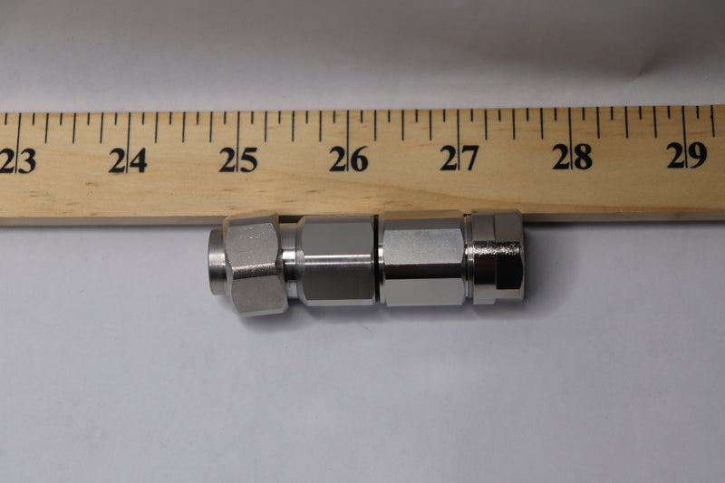 Rosenberger Straight Male Connector for 1/2" Flexible RF Cable 4.3-10