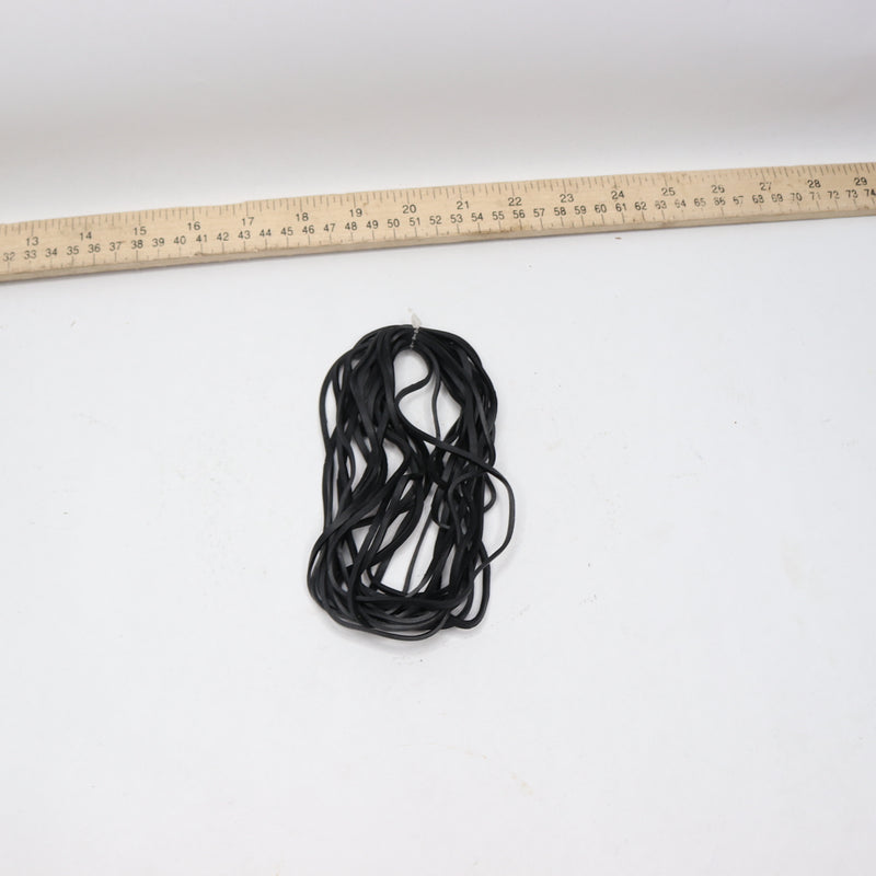 (15-Pk) Home-X Rubber Bands Black X-Large SH442