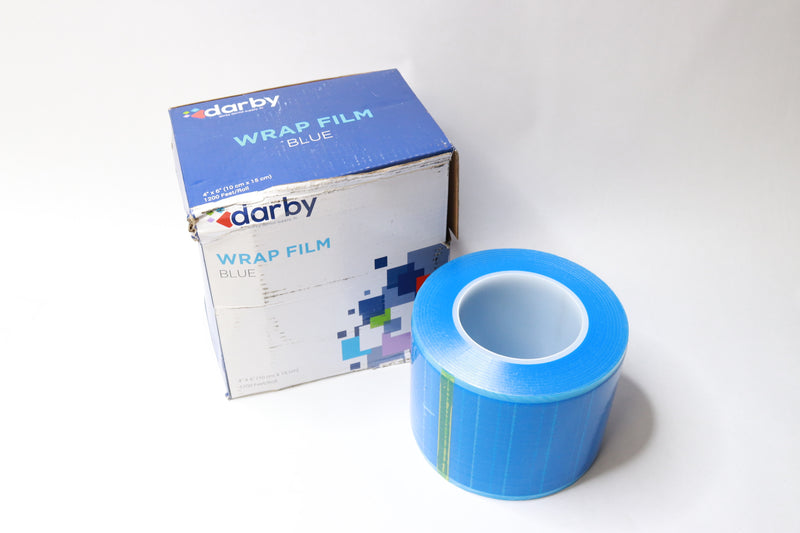 Darby Wrap Film Blue 4" x 6" x 1200' 953-0040