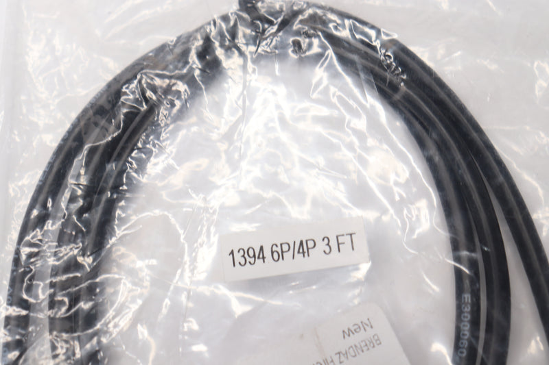 Brendaz Comprehensive Cable Adapter IEEE (FW6P-FW4P-3ST) 3ft 1394 6P/4P