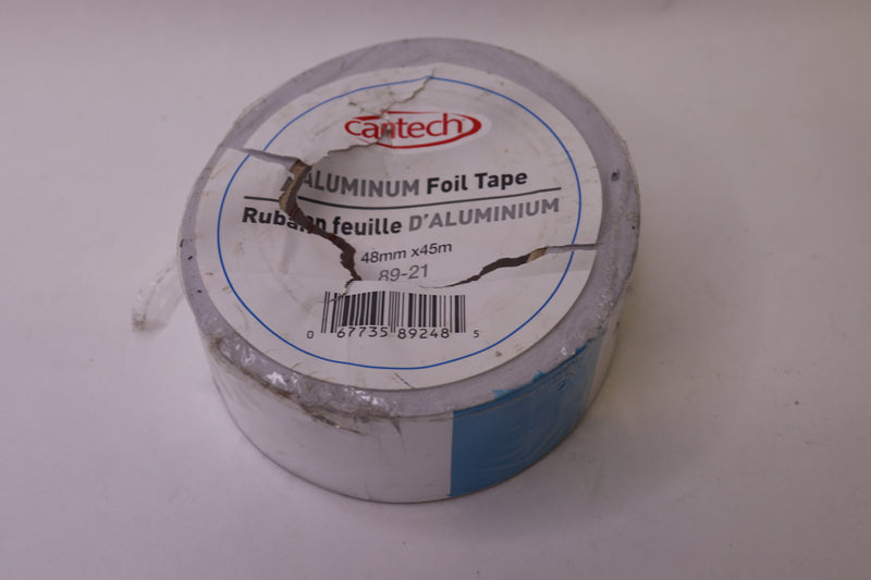 Cantech Foil Duct Tape Aluminum 48mm x 45m 89-21