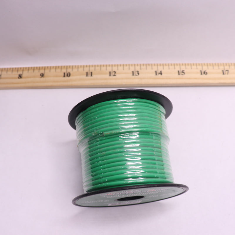 Best Connections Single Conductor Stranded Wire Green 14 Gauge x 100' BC-14-100