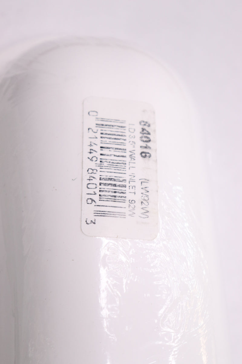 RectorSeal Wall Inlet White PVC 3-1/2" 84016
