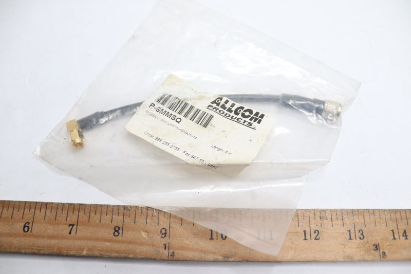 Allcom Products Mini-UHF to SMA-Male Right Angle Cable Assembly 6.25"