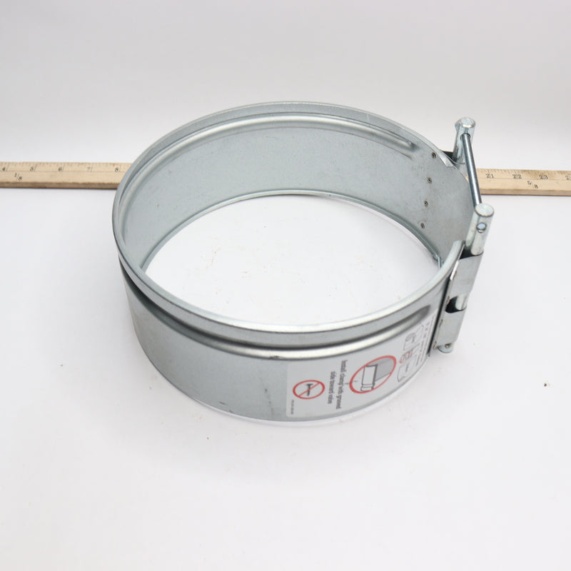 Double Bolt Connection Duct To Valve Drawband Clamp 8" 601-000-050