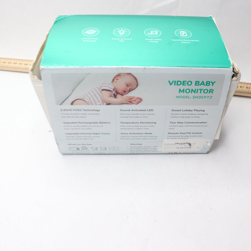 Goodbaby Baby Monitor with Remote Pan-Tilt-Zoom Camera with Large Screen 3.5"