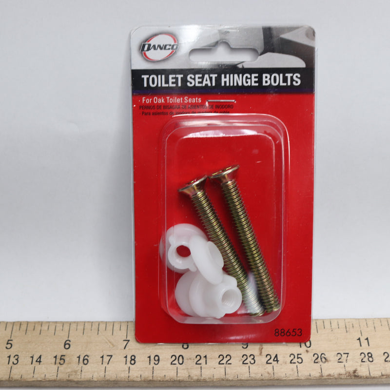 (2-Pk) Danco Toilet Seat Bolts Brass 88653