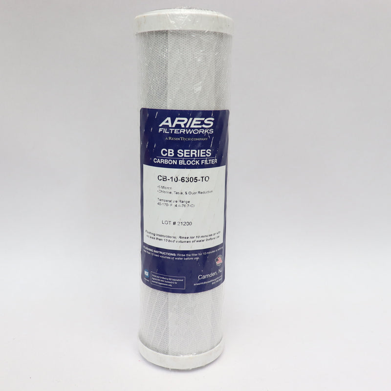 Aries Carbon Block Taste & Odor 9.75" x 2.5" CB-10-6305-TO