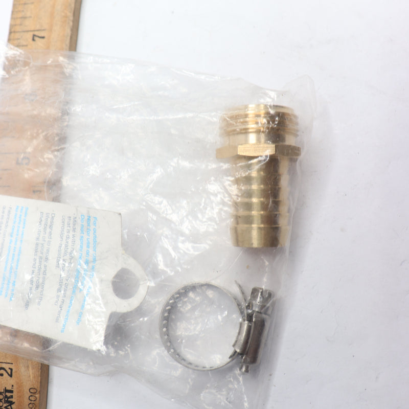 Eastman Hose Repair Mender Brass 3/4" Male EZ-20367
