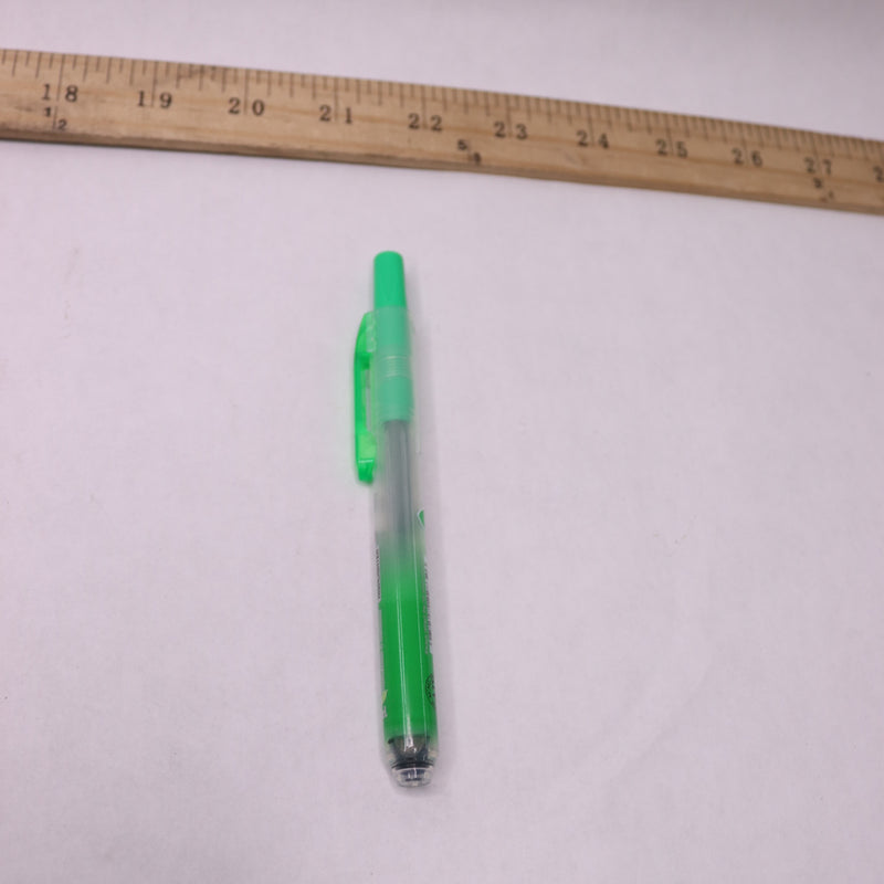 Pentel Handy-Line S Retractable Chisel Tip Highlighter Light Green Ink SXS15K-KX