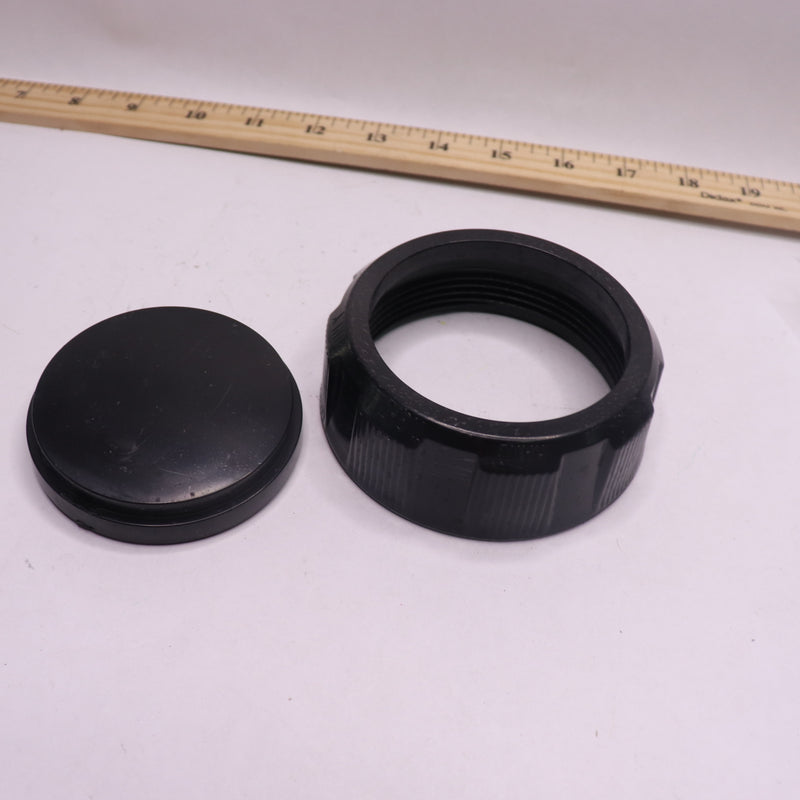 Applia Fit Filter Drain Cap Assembly Plastic Black
