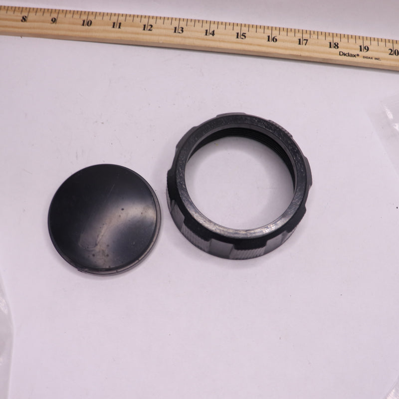 Applia Fit Filter Drain Cap Assembly Plastic Black