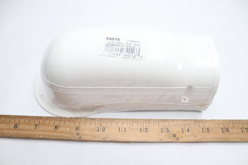 Fortress Wall Inlet White 3.5" 84016