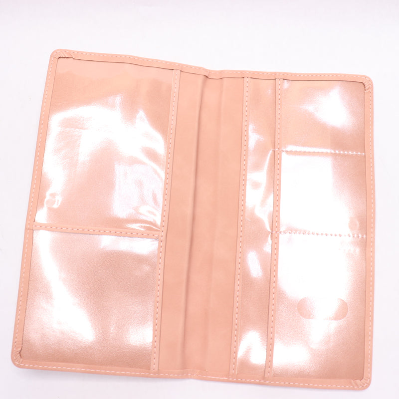 Storage Card Holder Faux Leather Rose Gold 9.45" 1268087021