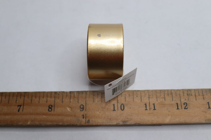 Dii Round Modern Acrylic Painted Napkin Ring Gold CAMZ38232