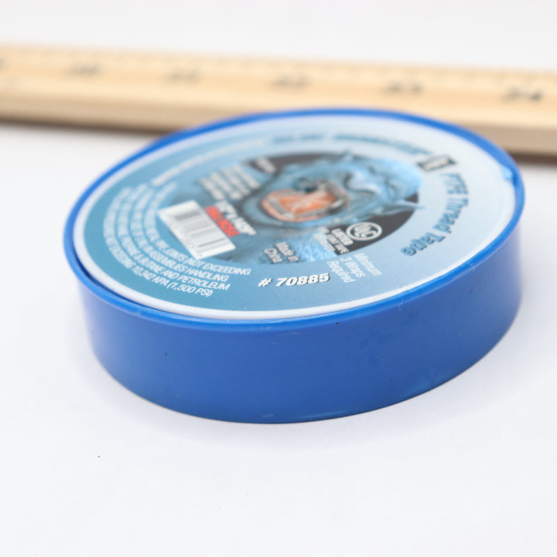 Mill-Rose Blue Monster PTFE Pipe Thread Sealant Tape 1/2" x 1429" 70885