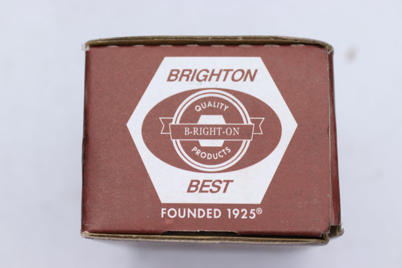 (100-Pk) Brighton-Best Hex Socket Cap Screw Alloy Steel Black 1/4"-20 x 3/8"