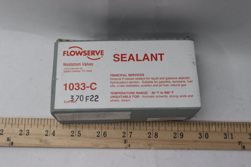 Flowserve Nordstrom Valves Sealant -20° F To 500°F 1033-C