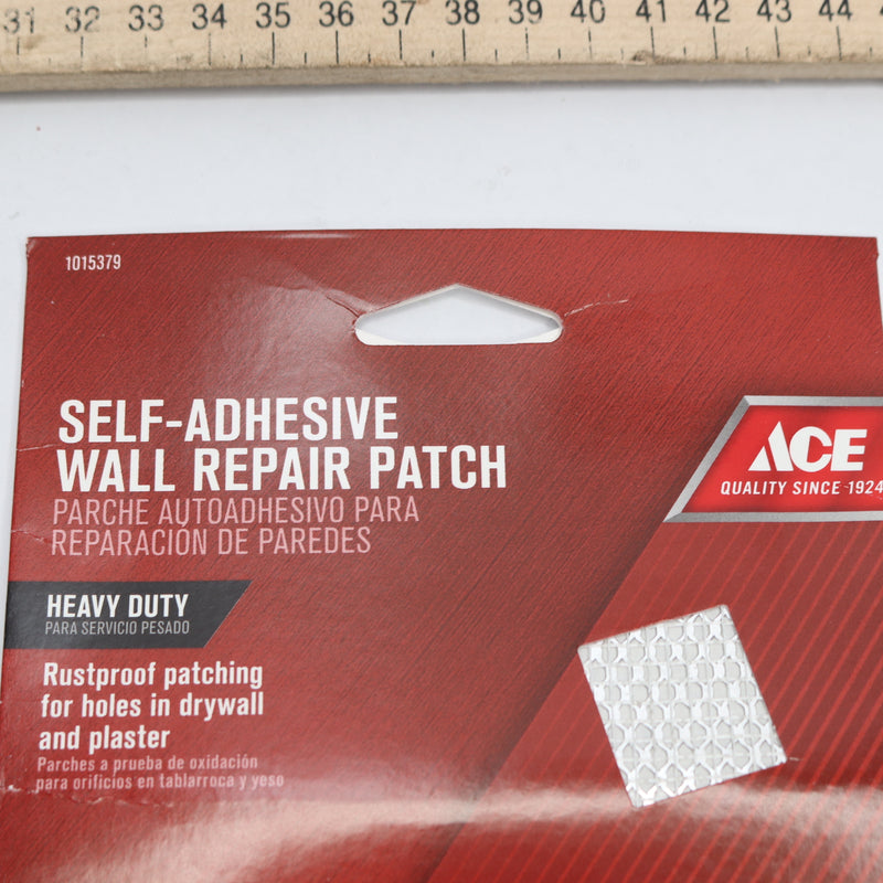 Ace Wall Repair Patch Aluminum 4" x 4" 1015379