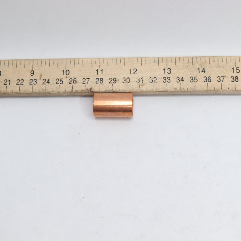 Elkhart Products Coupling w/o Stop Copper 1/2" x 1/2" Sweat Dia. 101